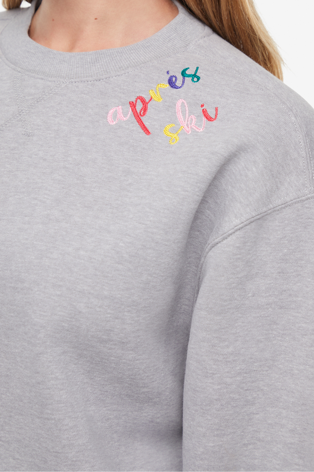 Après Ski Charlie Sweatshirt | Heather Grey – Wildfox Couture