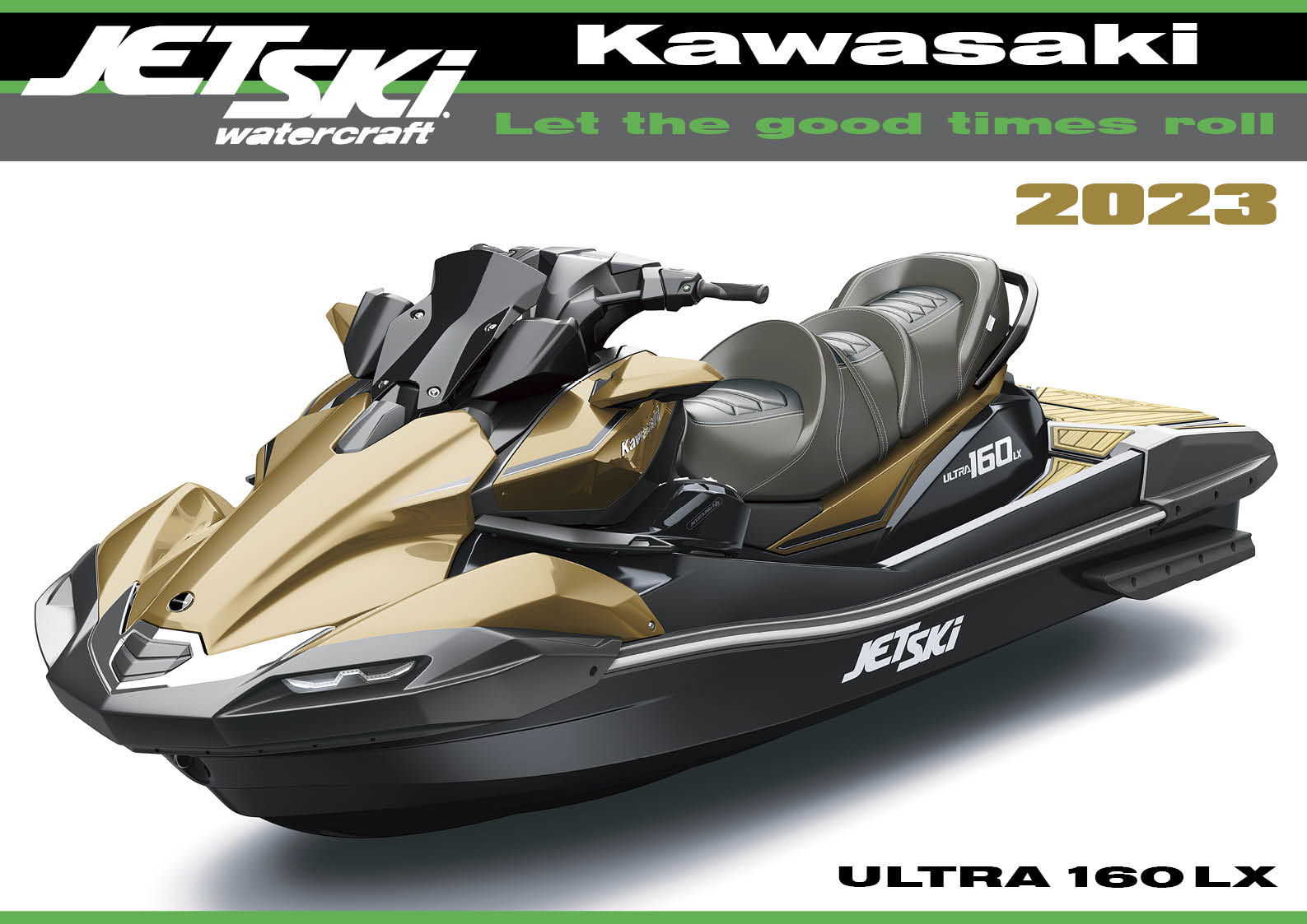 自然吸気「ULTRA 160LX」Kawasaki JETSKI（ジェットスキー）2023年