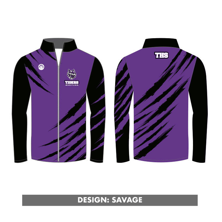 Wrestling 1/4 Zip Jacket | Custom Wrestling Warm-ups – WrestlingMart