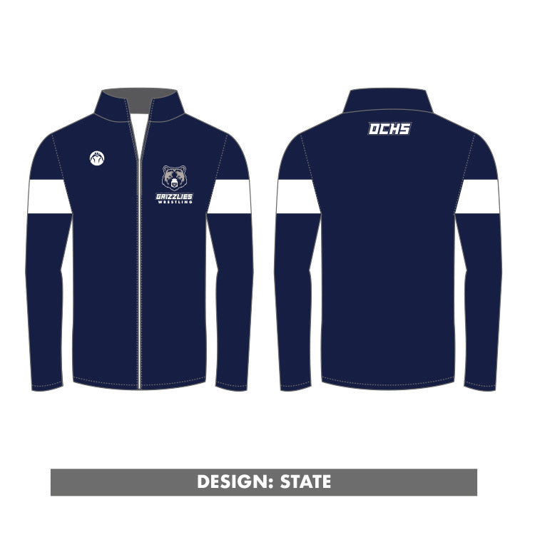 Wrestling 1/4 Zip Jacket | Custom Wrestling Warm-ups – WrestlingMart