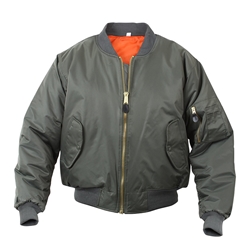 WWII Gear - MA-1 Flight Jacket - Reversible Lining