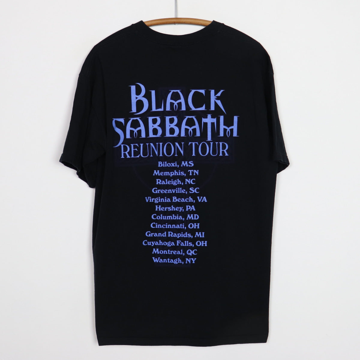 Original vintage 1999 Black Sabbath Reunion Tour Shirt | WyCo Vintage