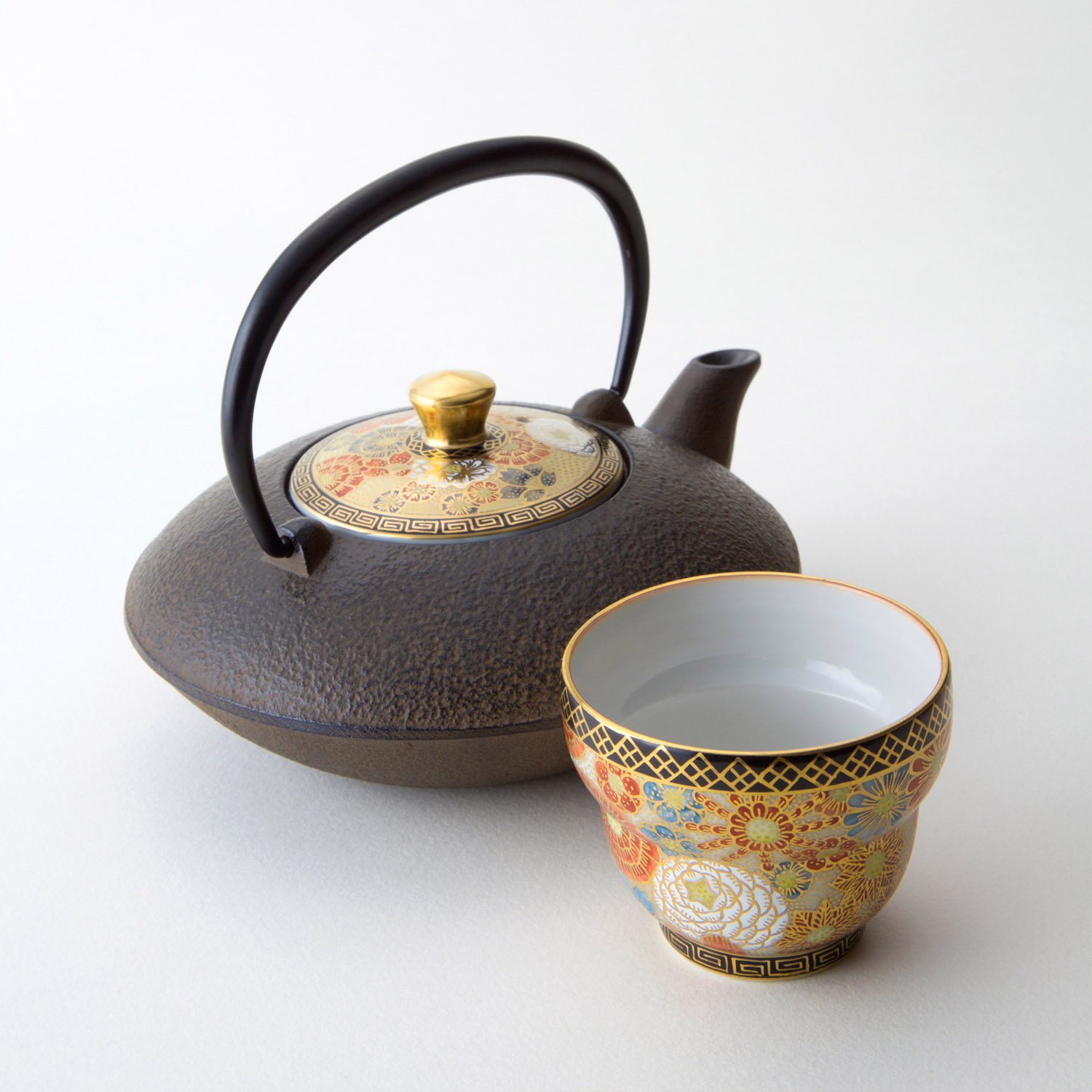 鉄瓶急須・茶 彩華詰 小 | 西川貞三郎商店