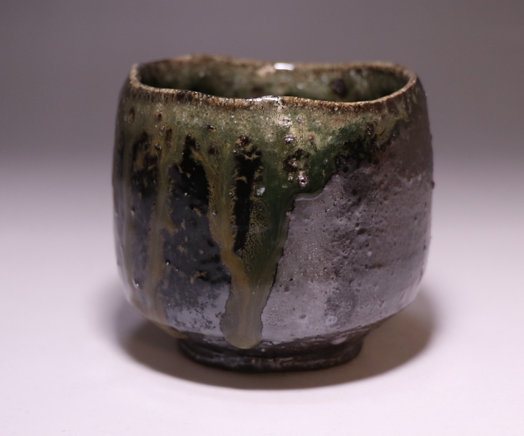 馬場隆志 作 「備前黒湯呑」 ～備前焼専門卸小売店 川口陶楽苑～