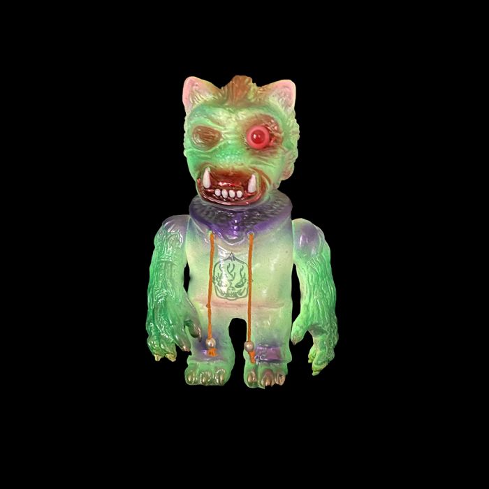 Werewolf GID Sofubi by Dark Matter Toys and Paul Kaiju sofvi soft