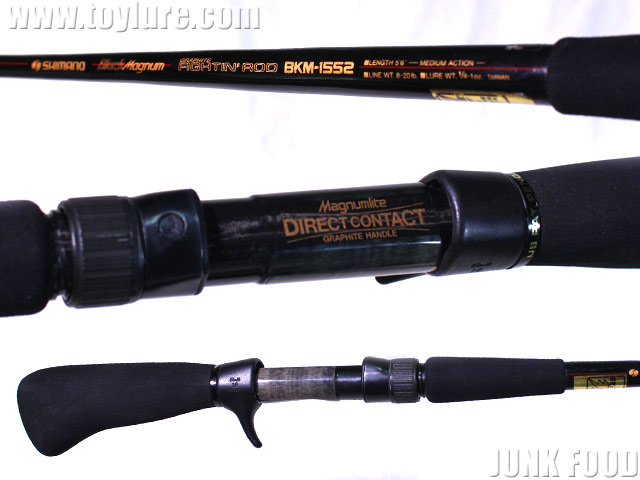 JUNK FOOD item: R-11813 ファイティングロッド BKM-1552 ブラックマグナム