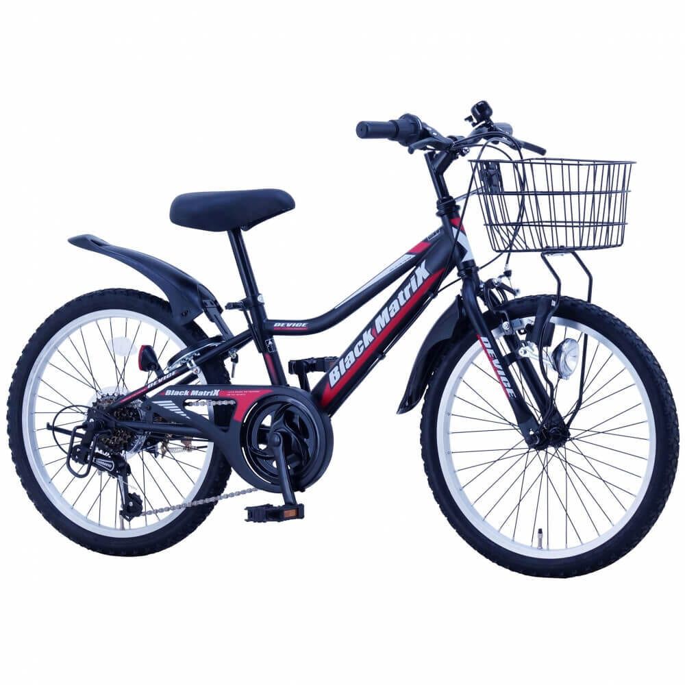 20インチ 身長115～130cm 子供用自転車 ブラック マトリックス