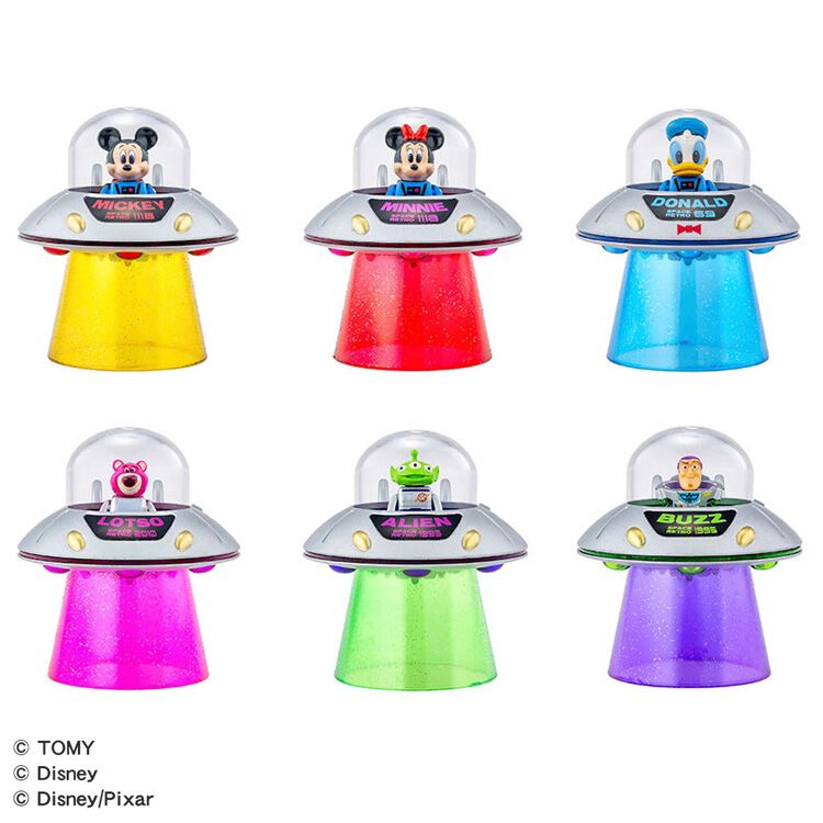 TOMICA TUNES DISNEY CHARACTERS Vol.2 SPACE RETRO【種類ランダム