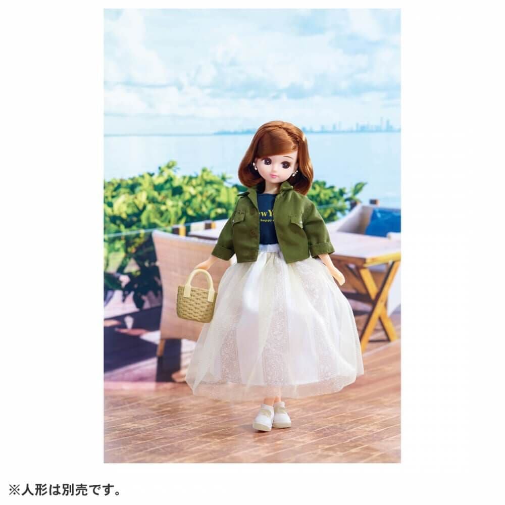 オンライン限定価格*】リカちゃん 服 LW-19 シーサイドカーキ