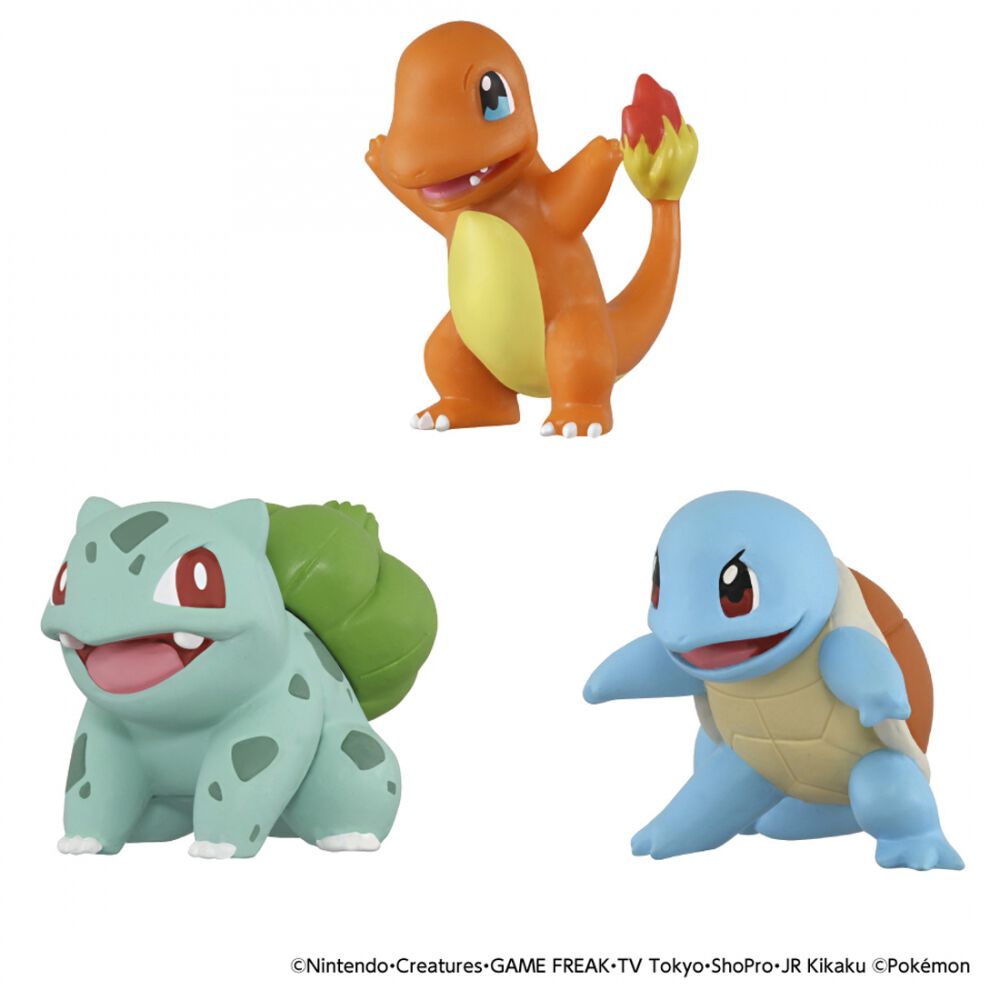 2026年2月28日発売予定】ポケモン30周年記念 モンコレ旅立ちの3匹