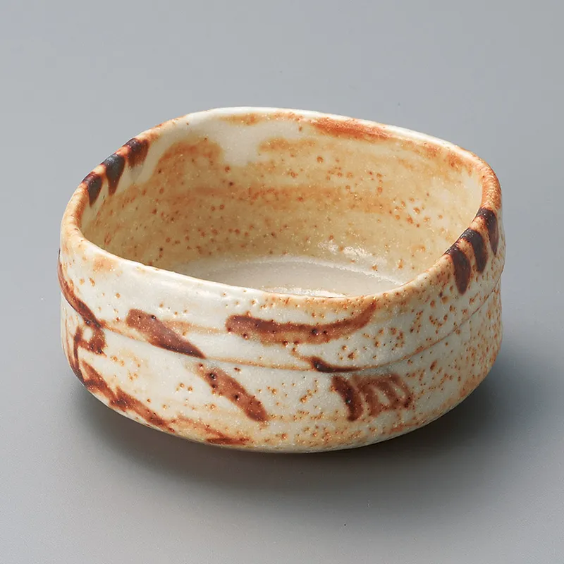 志野角小鉢(和食器,鉢もの,小鉢)|食器通販の陶磁庵