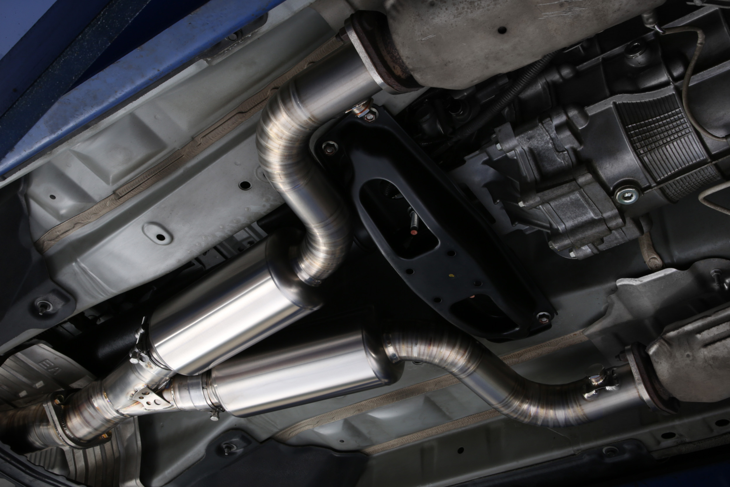 Ti RACING TITANIUM MID Y PIPE for 350Z/370Z(Z33/Z34) － TOMEI