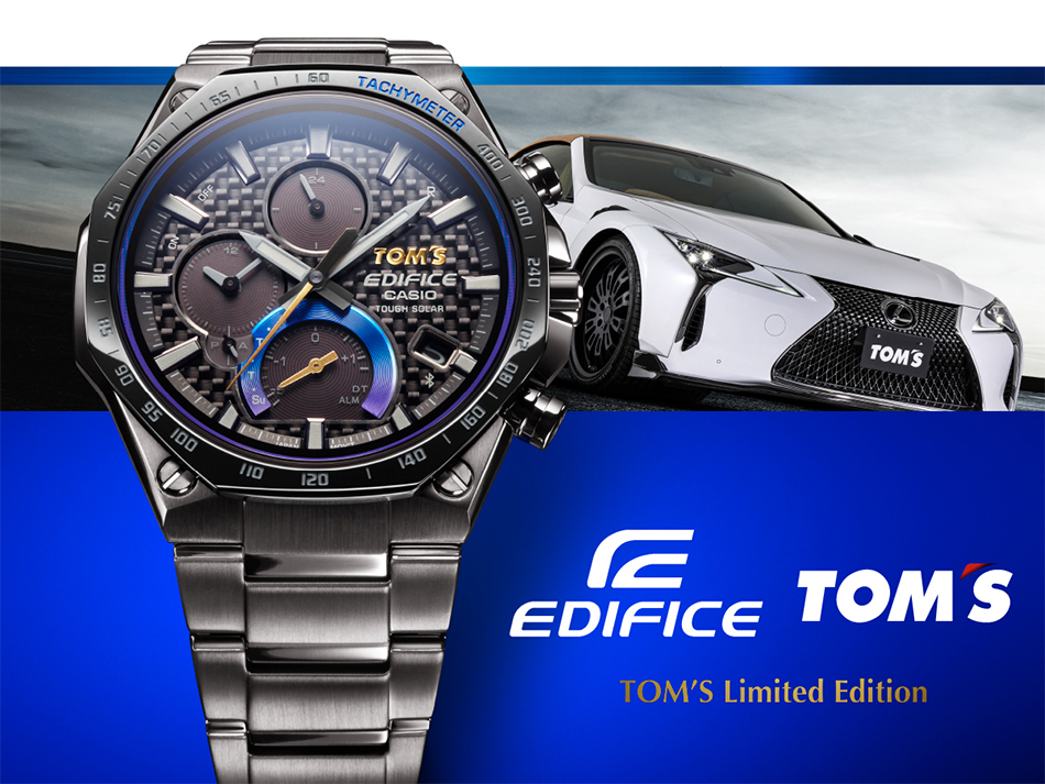 トムス×EDIFICEコラボモデル第3弾が登場『TOM'S LEXUS LC500