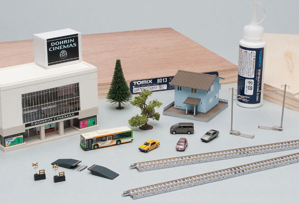 情景にもこだわる ジオラマ制作｜トミックス入門｜鉄道模型 トミックス