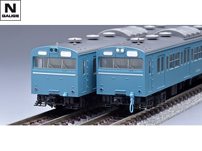 国鉄 103系通勤電車（高運転台非ATC車・スカイブルー）基本セット