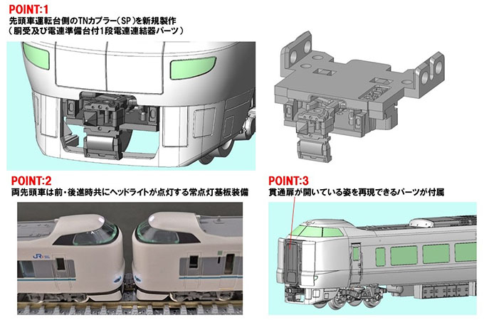 JR 287系特急電車（くろしお）増結セット｜製品情報｜製品検索｜鉄道