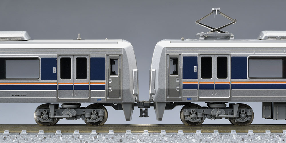 JR 207-1000系通勤電車(転落防止幌付)セット｜製品情報｜製品検索