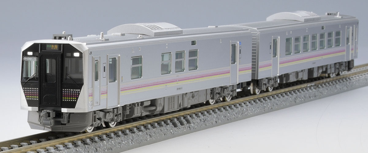 JR GV-E401・GV-E402形ディーゼルカー(新潟色)セット ｜製品情報｜製品