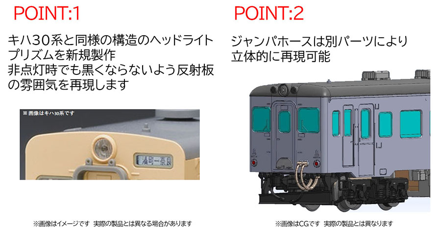 国鉄 キハ55形ディーゼルカー(急行色・一段窓)セット｜製品情報｜製品