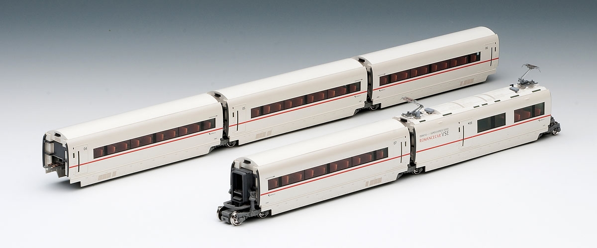 小田急ロマンスカー50000形VSE増結セット｜製品情報｜製品検索｜鉄道