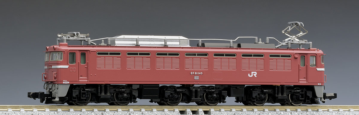 JR EF81形電気機関車(長岡運転所・ローズ・ひさし付) ｜製品情報｜製品