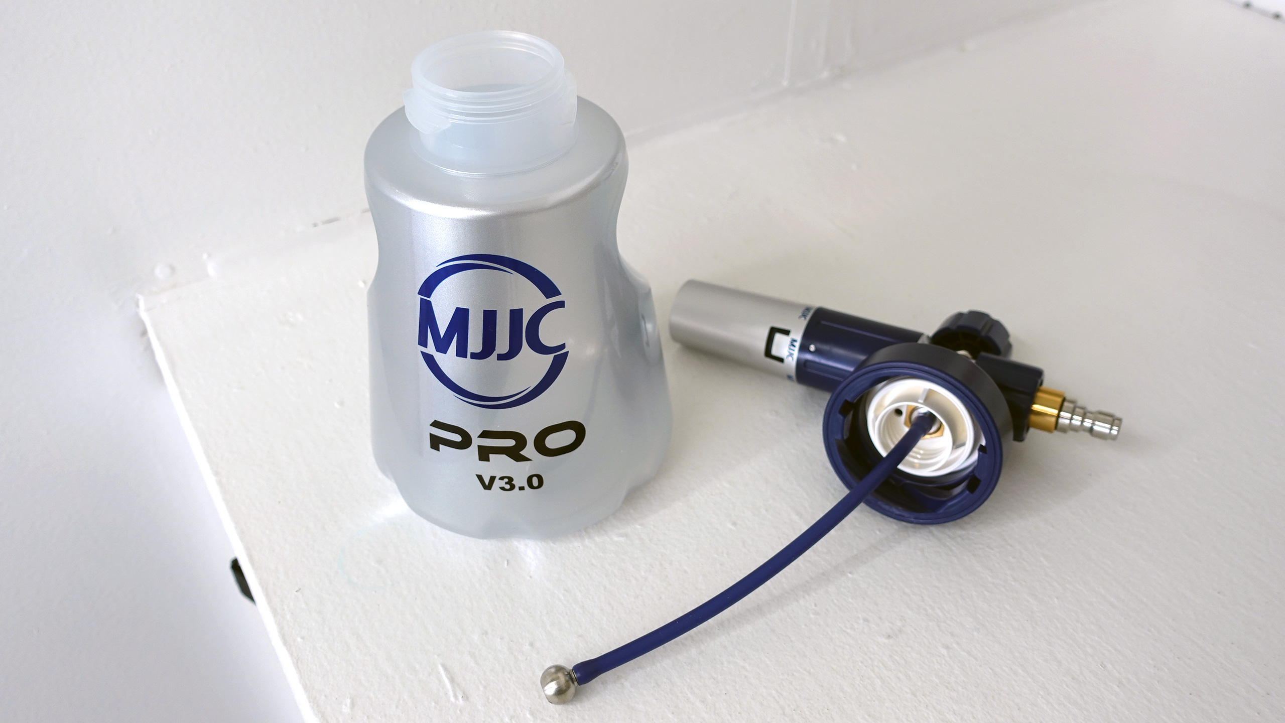 MJJC Foam Cannons: Pro V3.0, S V3.0, and Pro V2.0