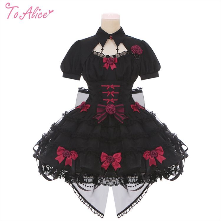 BlackShamrock】F57ローズプリンセススリングワンピース - To Alice
