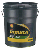 環境とエンジンにやさしいディーゼルオイル Shell Rimula RL（シェル