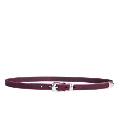 OUR LEGACY BELT 2CM BLACK LEATHER | TODAY CLOTHING