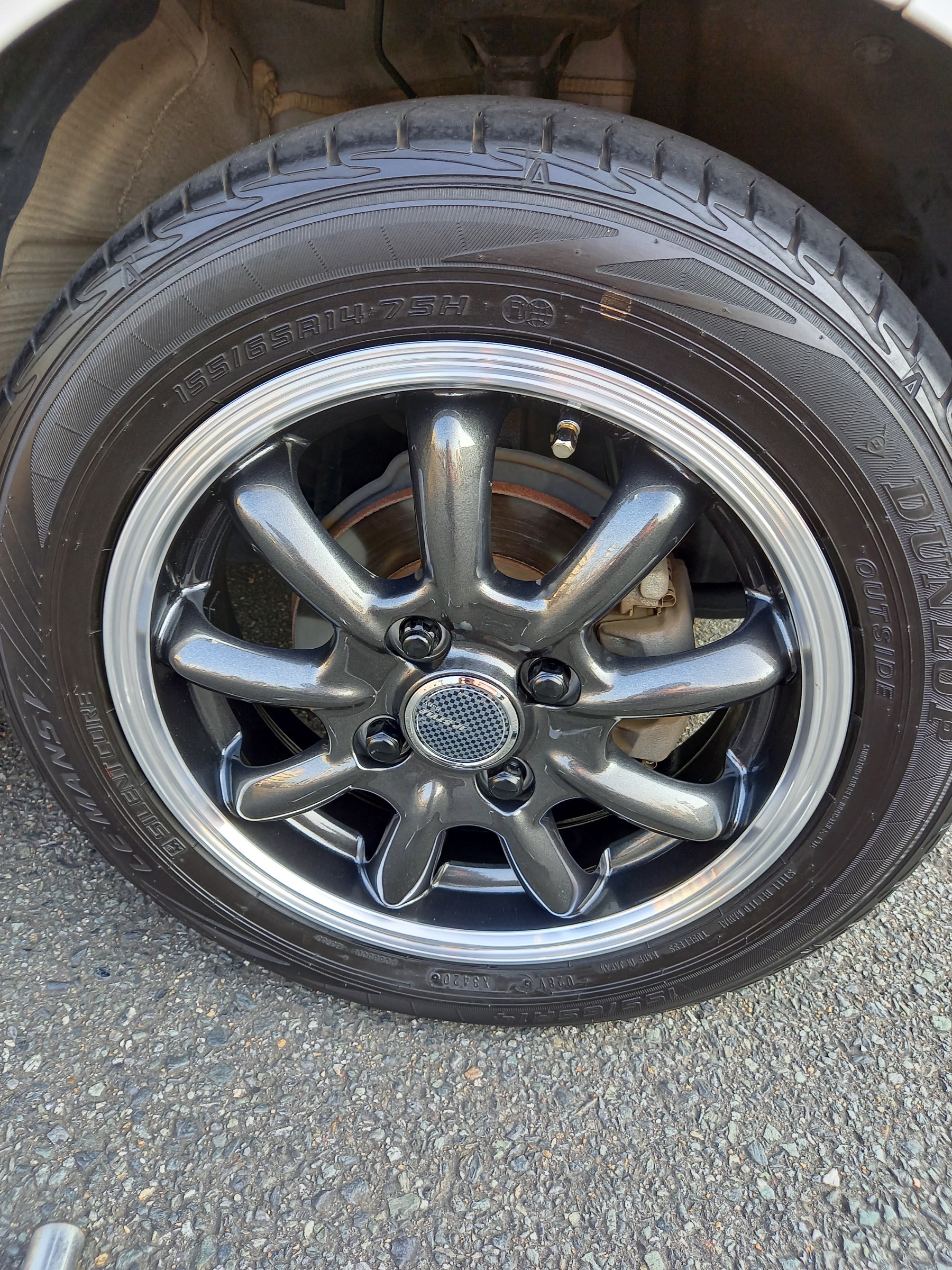 ホンダ N-BOX スラッシュ アルミホイール交換 JPスタイル バーニー