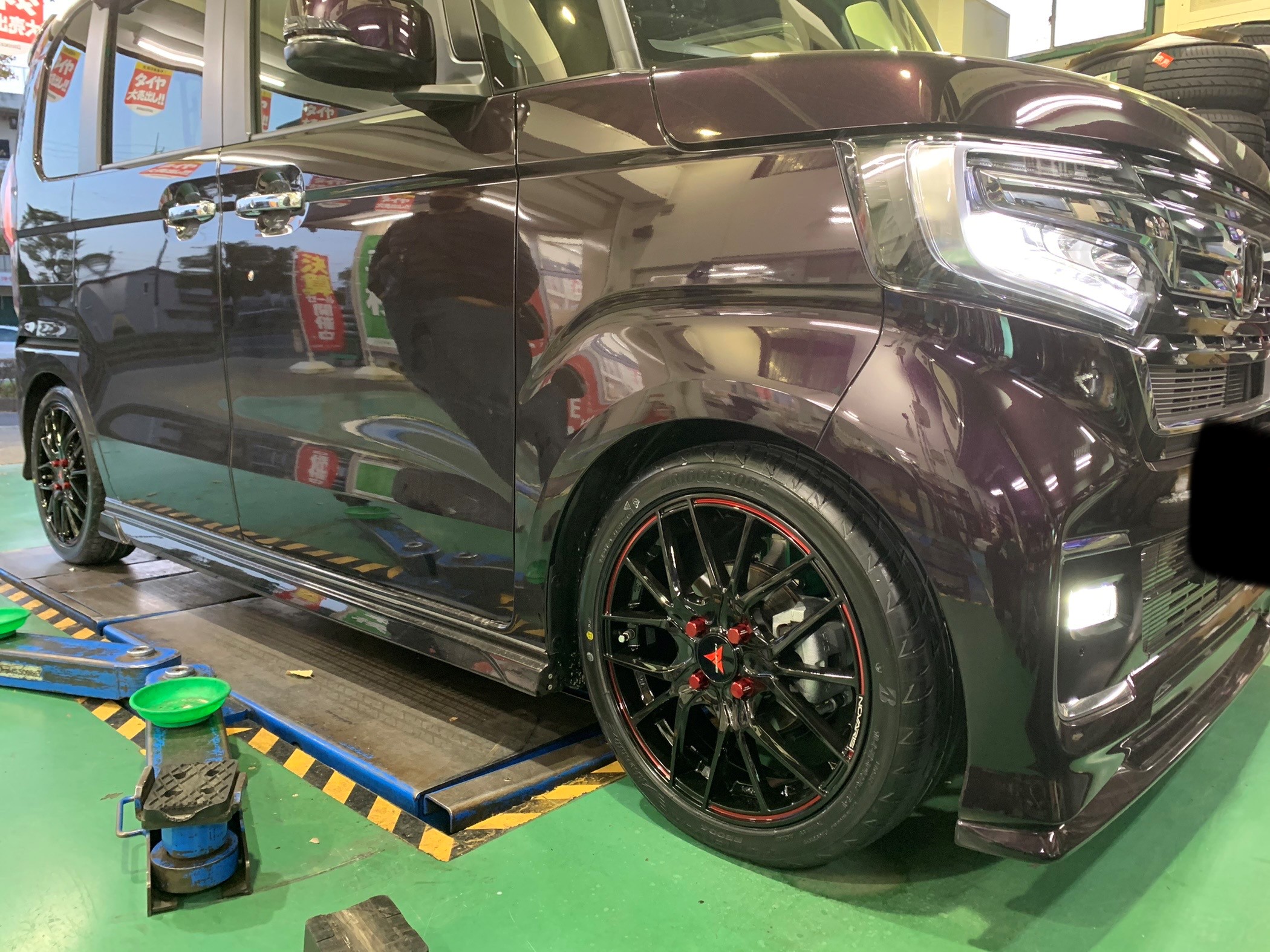 N-BOX(JF3)×weds NOVARIS R-SH＋POTENZA RE004 | 店舗おススメ情報