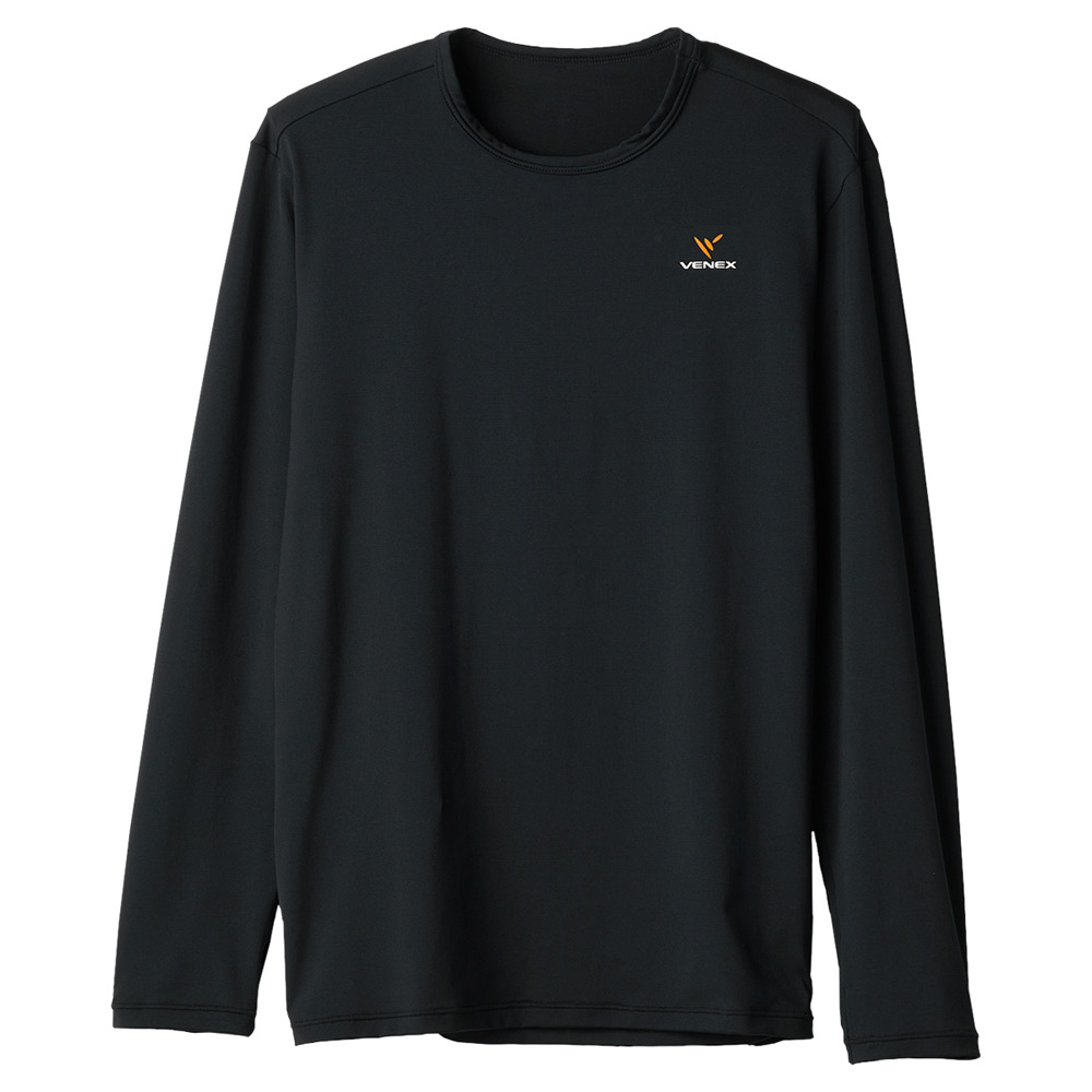 リフレッシュ Tシャツ ロングスリーブ メンズ ブラック M→XL | 商品
