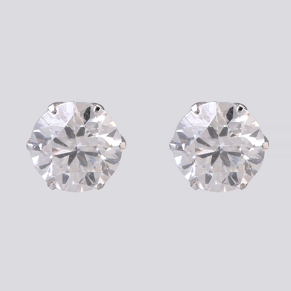 Pt合計0.6ct Gカラーダイヤピアス | 商品詳細 | 高島屋オンラインストア