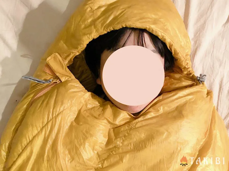 mont-bell】寒冷地対応寝袋アルパインダウンハガー800#2は コンパクト