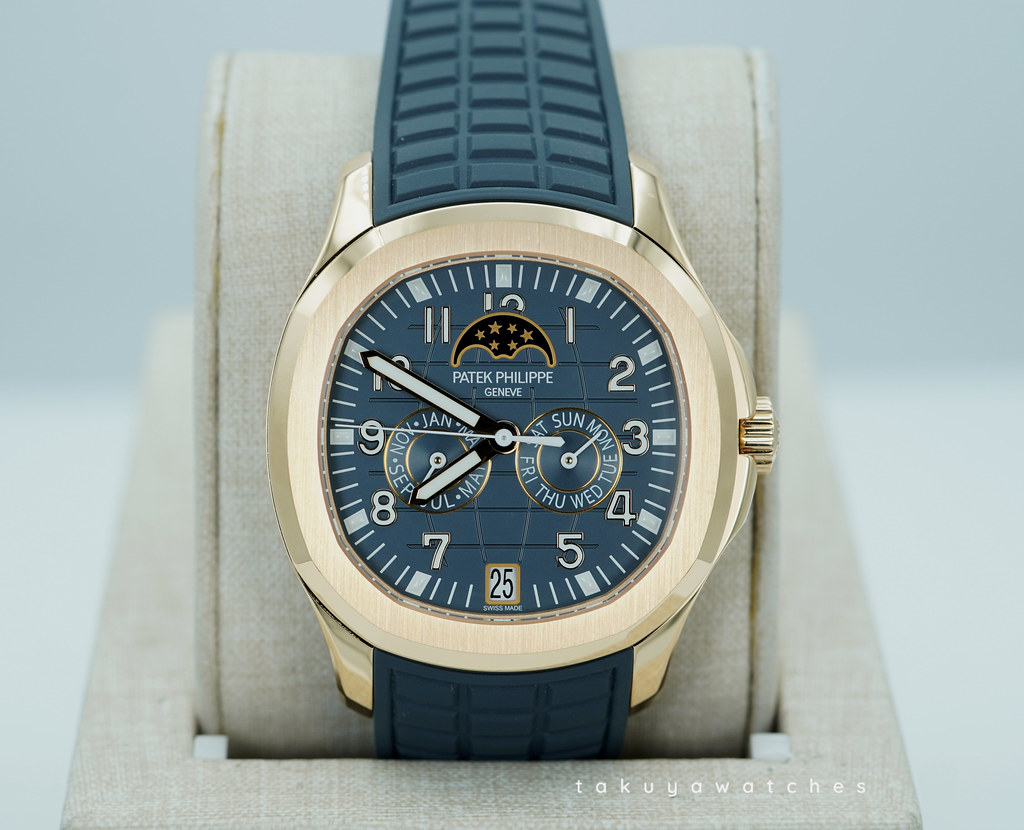 BRAND NEW Patek PHILIPPE 5261R AQUANAUT ANNUAL CALENDAR ROSE GOLD
