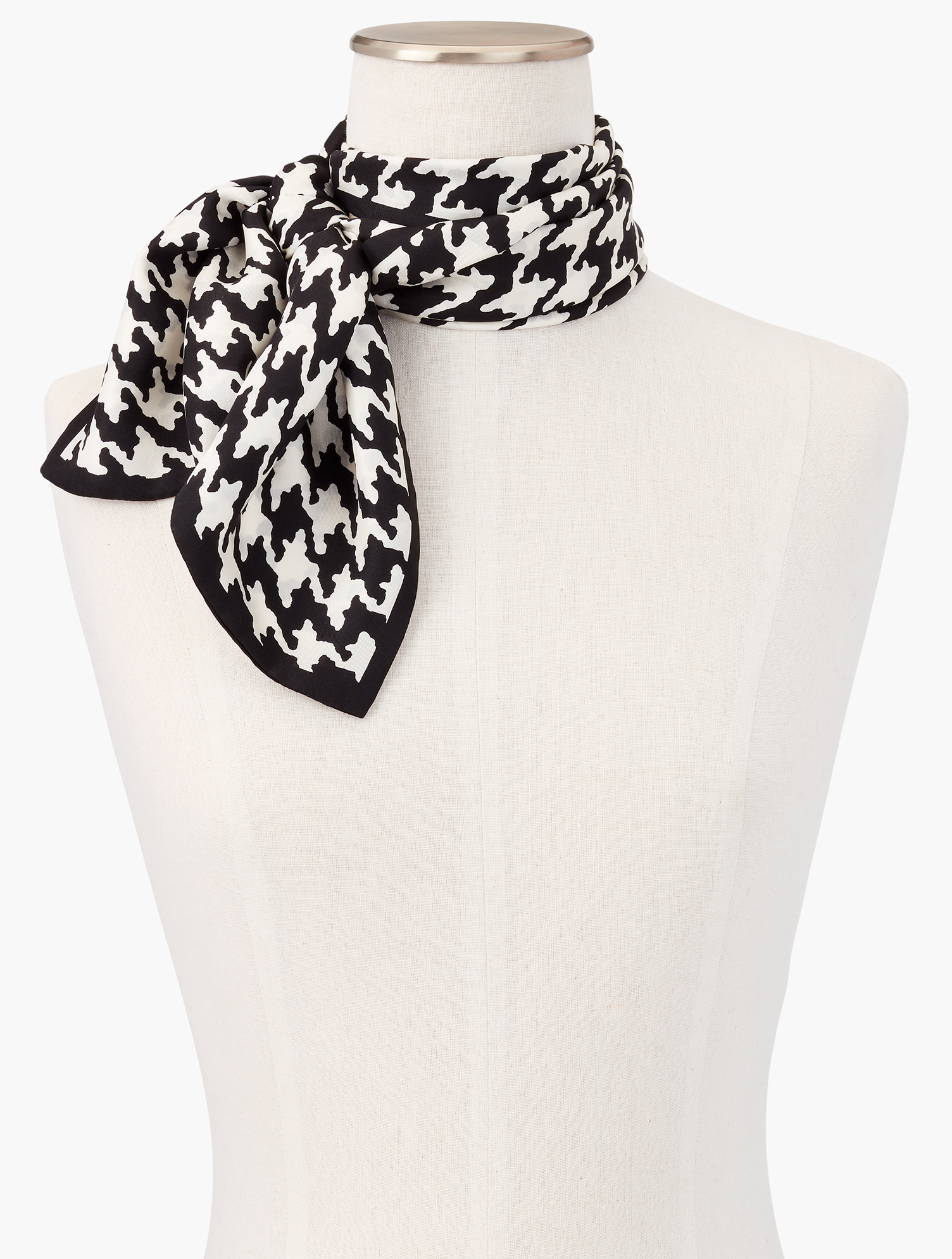 Houndstooth Scarf | Talbots