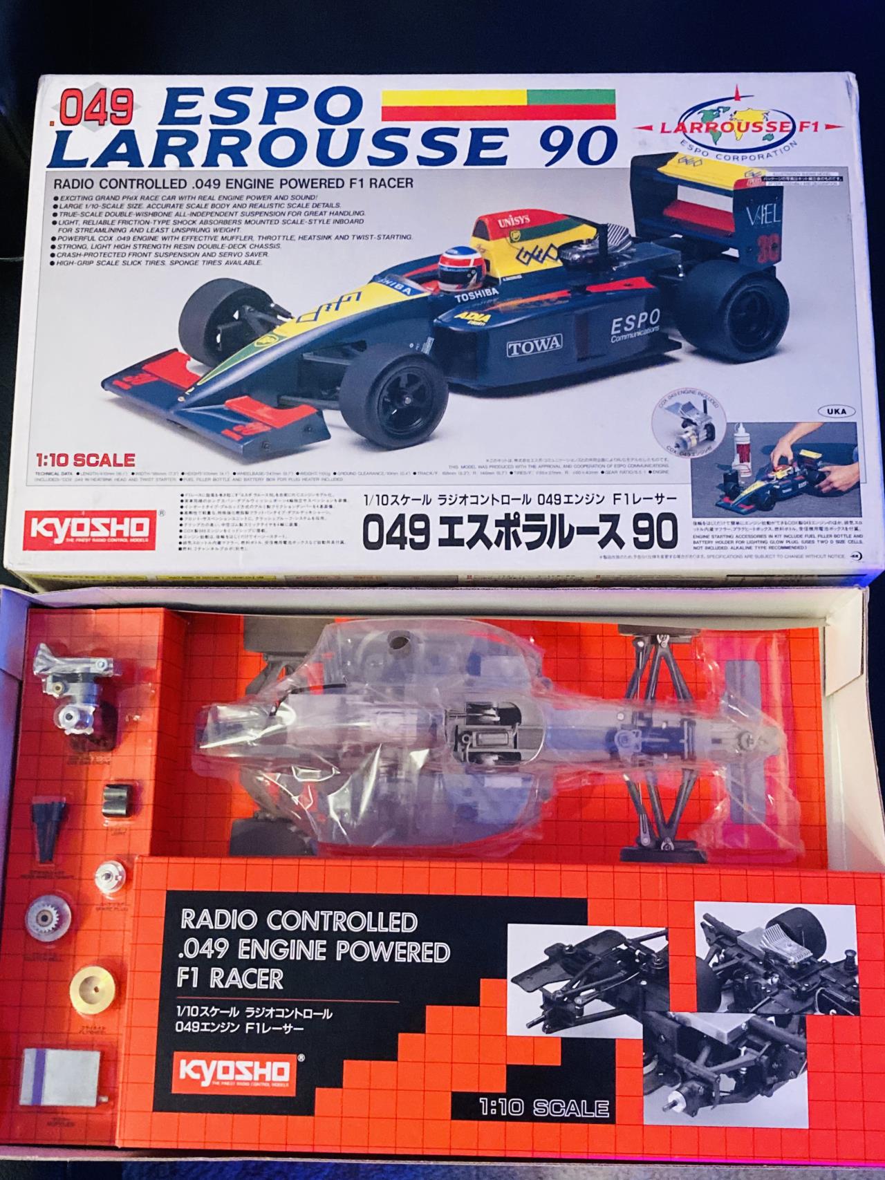 未使用 KYOSHO ESPO LARROUSSE 90 1/10スケール 未使用 KYOSHO ESPO