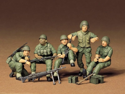 タミヤ 1/35 ミリタリーミニチュアシリーズ アメリカ 機甲歩兵セット