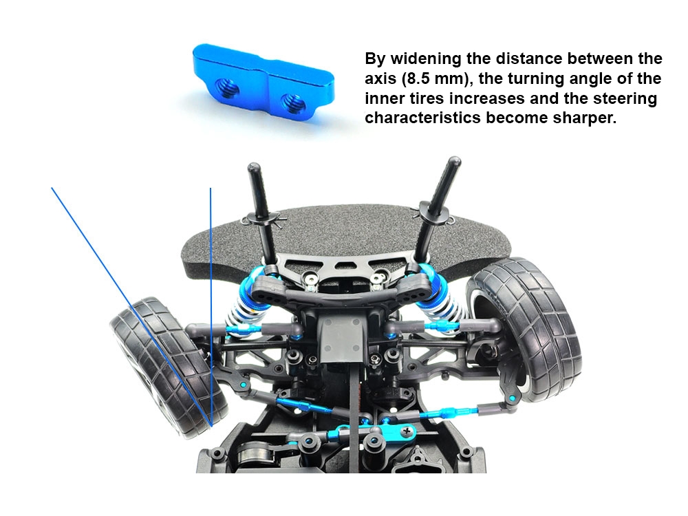 Tamiya 54949 TA07 Adjustable Ackerman Set / Tamiya USA