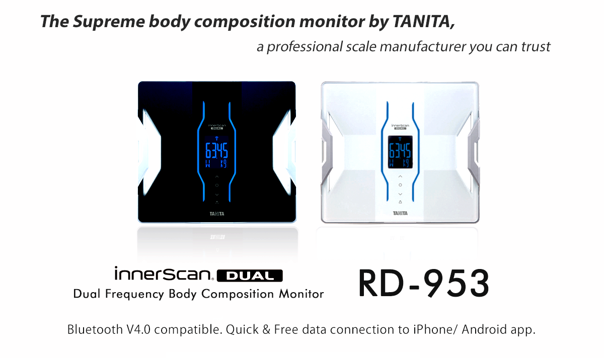 TANITA Dual Frequency Body Composition Monitor for iPhone/ Android