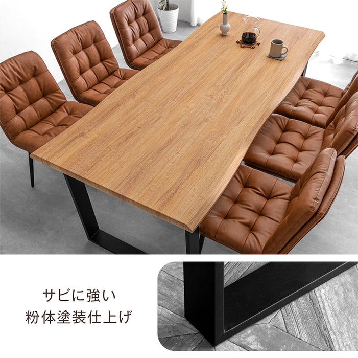 幅180］ダイニングテーブルセット 7点セット 6人掛け 長方形 天然木
