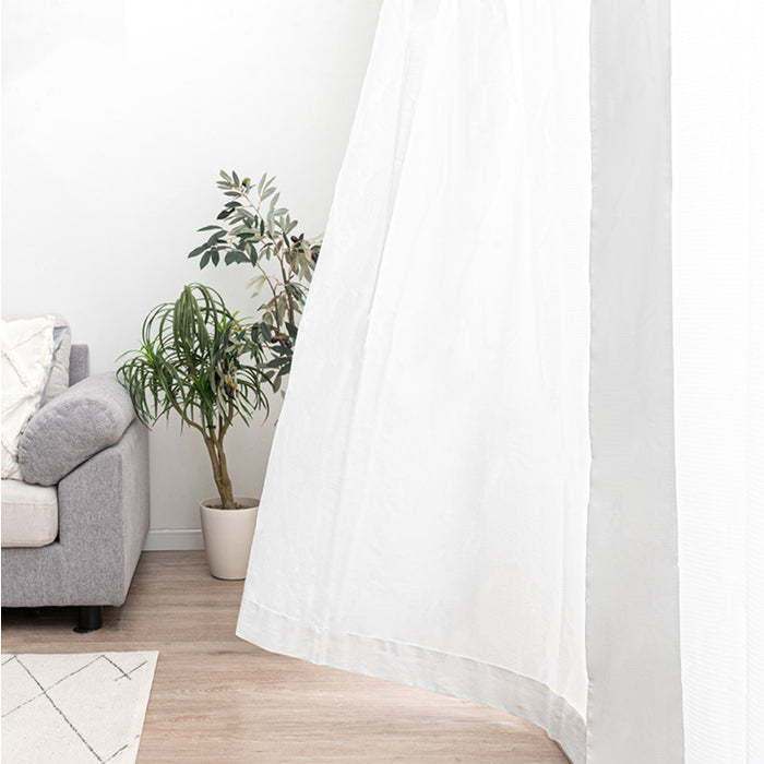 2枚組 高機能 ミラーレースカーテン 洗える UVカット遮熱 断熱 節電 遮