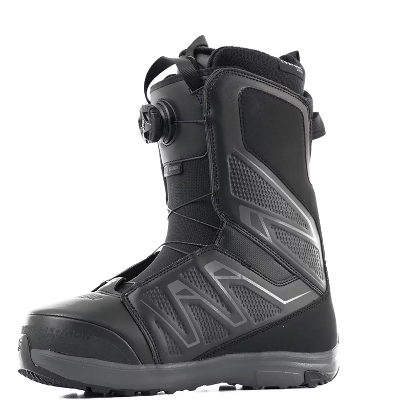 Salomon Launch Boa SJ Boa Snowboard Boots 2025 - black | Tactics