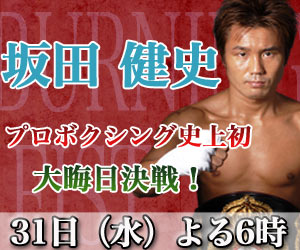 TBS『ボクシング WBC世界フライ級タイトルマッチ 内藤大助 VS. 山口