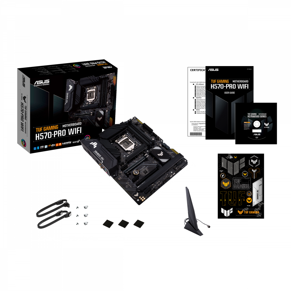 TUF GAMING H570-PRO - Intel® H570搭載LGA 1200 ソケット対応ATX