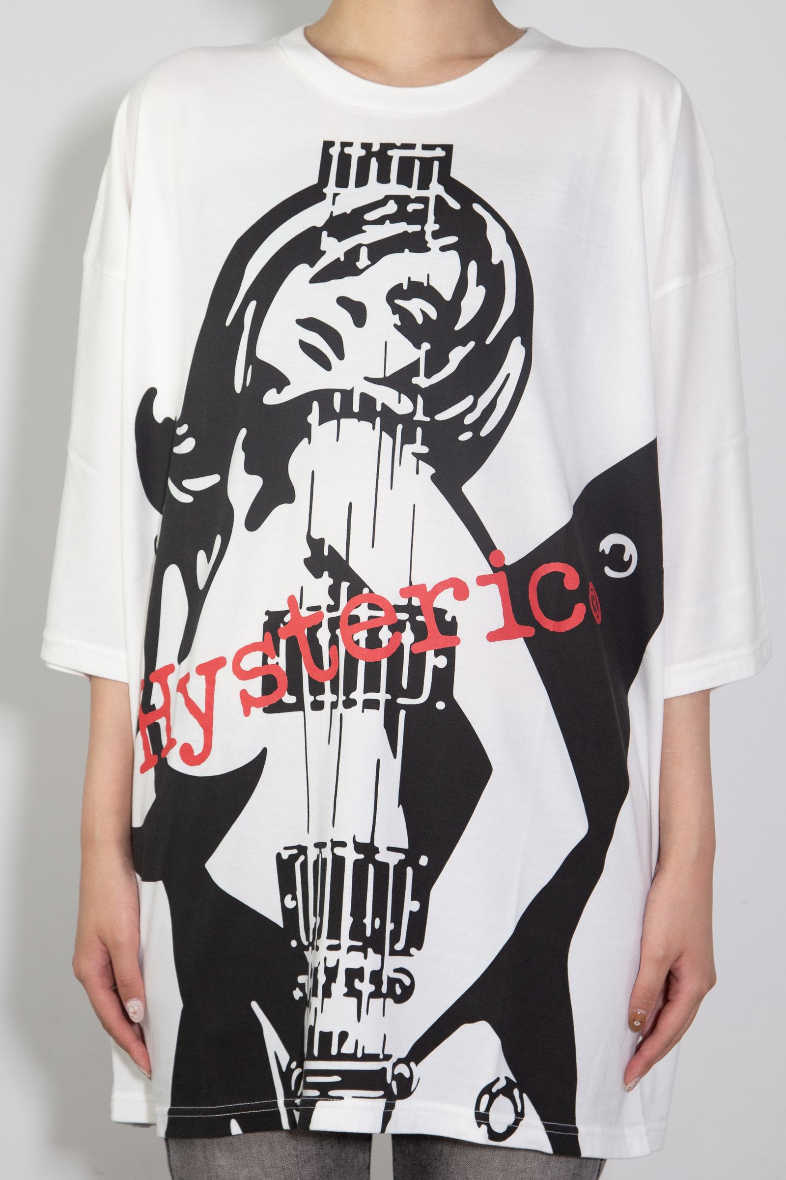 HYSTERIC GLAMOUR - GUITAR GIRL ワンピース / ホワイト | Tempt