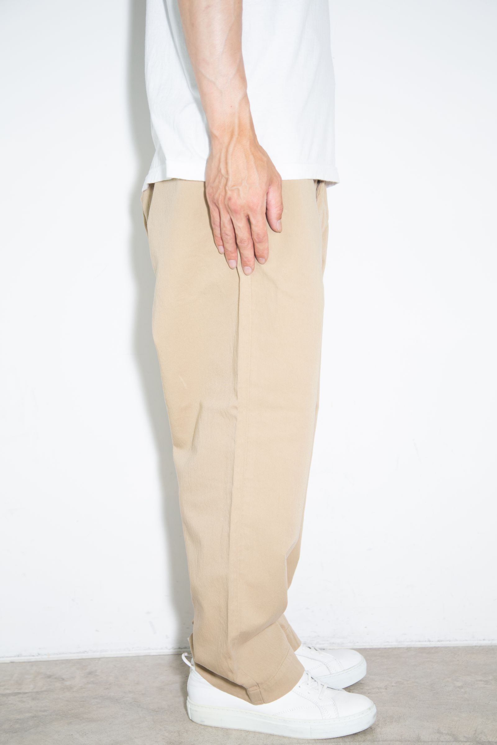 HYSTERIC GLAMOUR - [ラスト1点 サイズL] 和紙チノ 尾錠付ワークパンツ