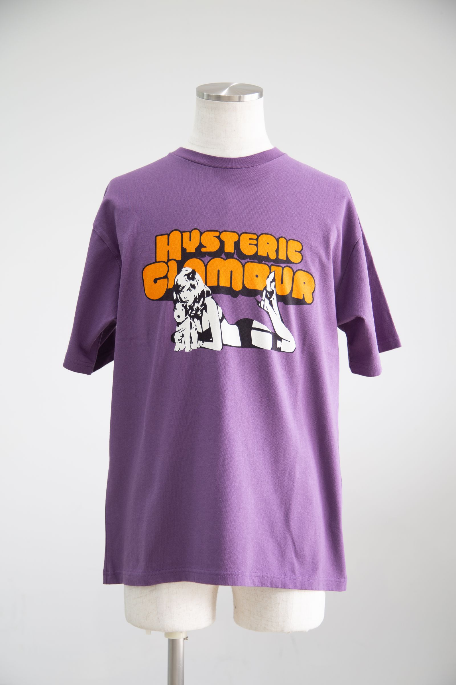HYSTERIC GLAMOUR - POP ROCK Tシャツ / パープル | Tempt