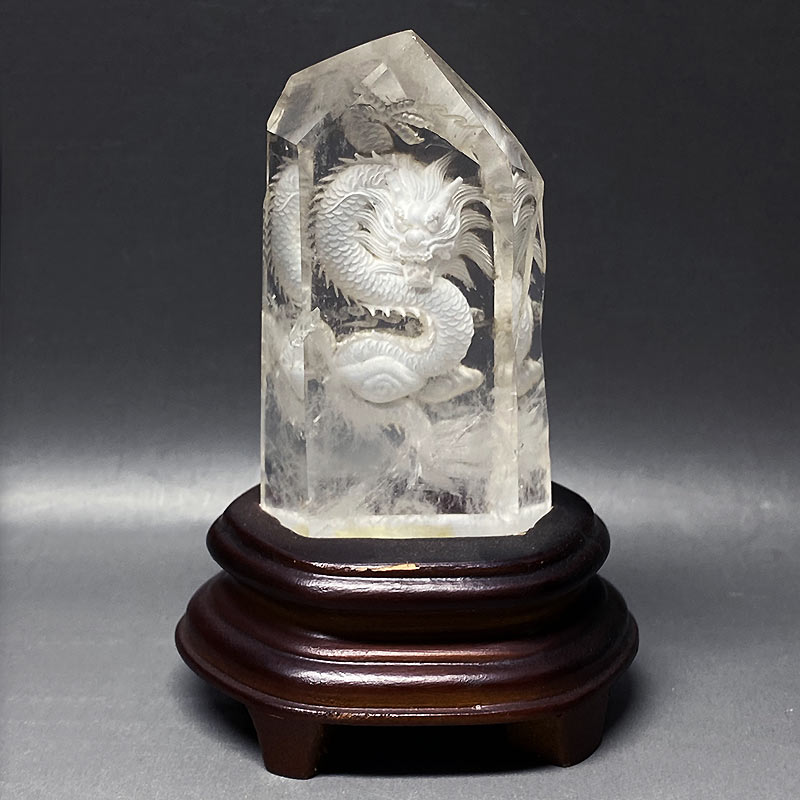 昌晴正 銅波龍彫刻水注 昌晴正 銅波龍彫刻水注 -