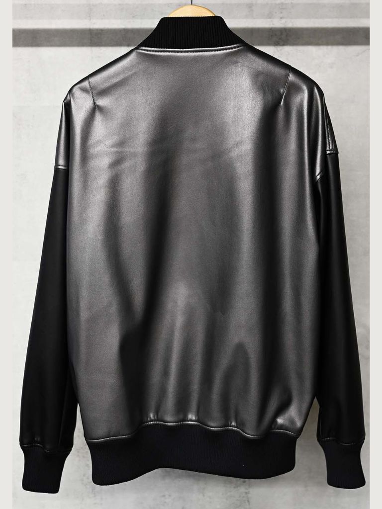 RESOUND CLOTHING - 《予約9月1日18時締め》 leather Varsity jacket